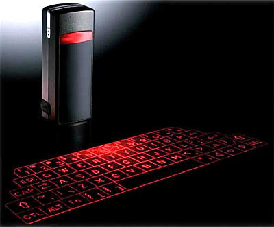 Bluetooth virtual keyboard using Laser Technology