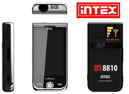 Intex Technologies has come up with the Intex V.SHOW mobile phone, 
