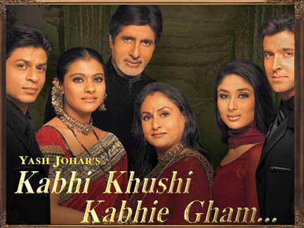 khabi khushi khabie gham...(la famille indienne...)