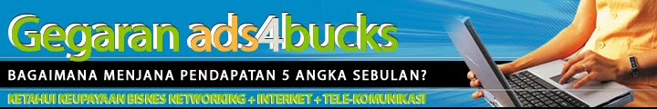ads4bucks - PROGRAM IKLAN JANA PENDAPATAN LUMAYAN