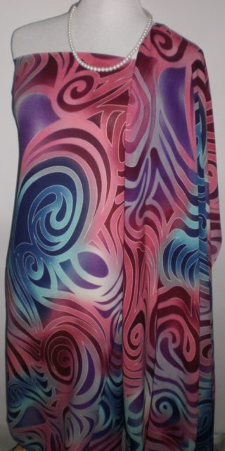 Peach Ciffon 4meter-1