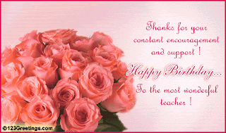 Teacher Birthday Cards