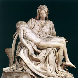 Michelangelo's Pieta art model