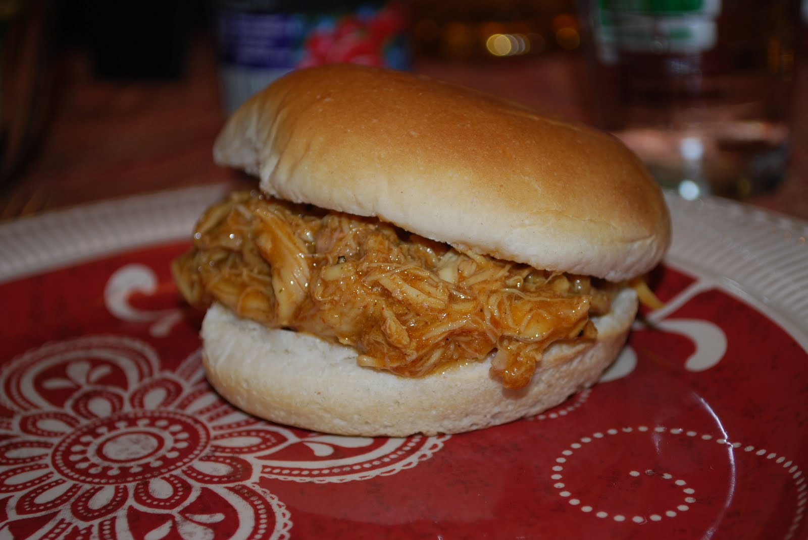 "Pointless" Meals Black Pepper and Molasses Pulled Chicken Sandwiches