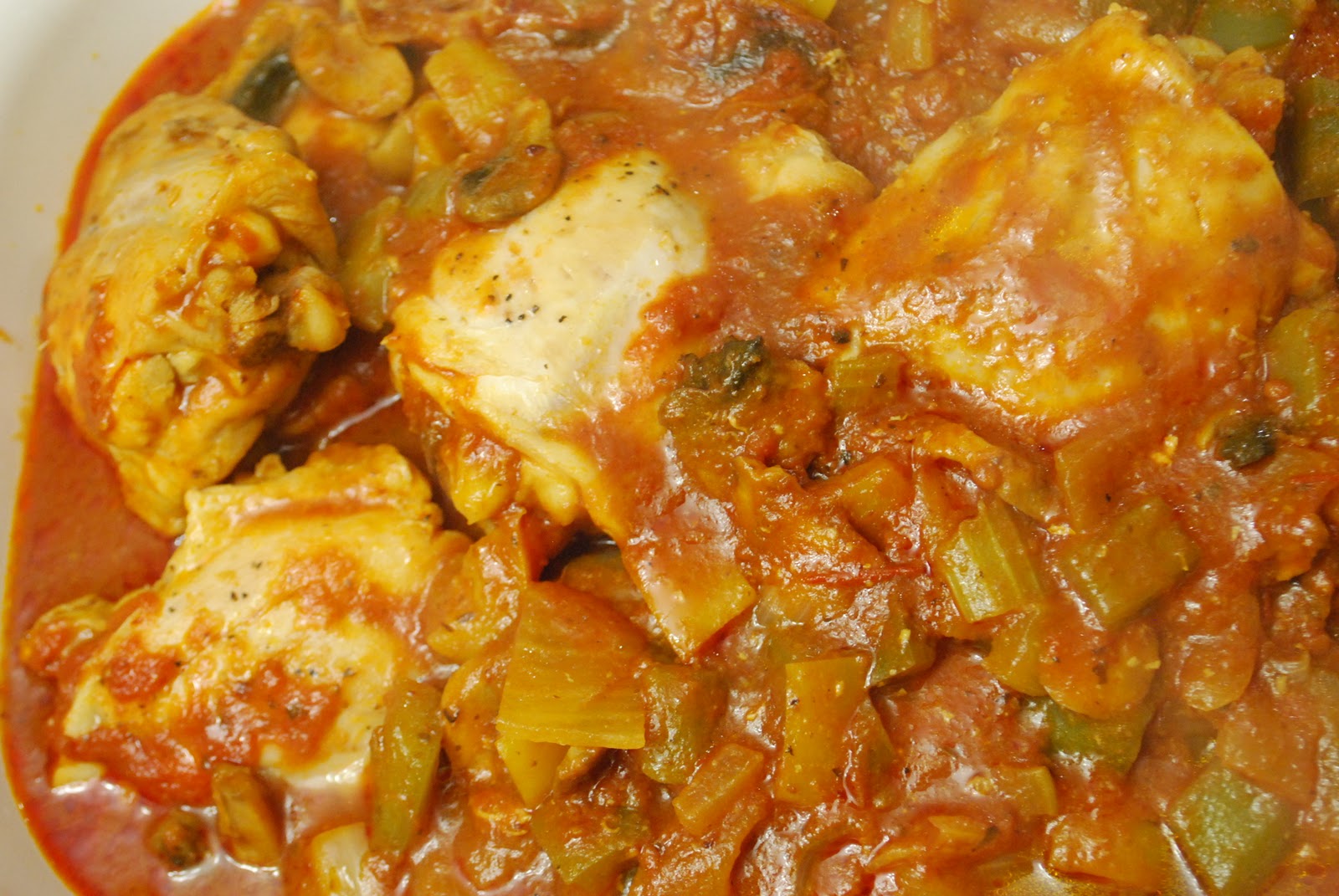 "Pointless" Meals Chicken Cacciatore