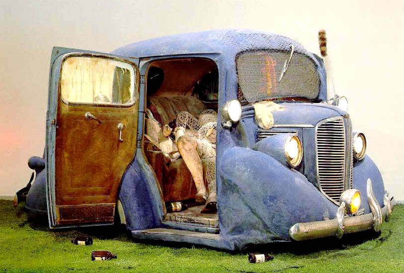 Just A Car Guy Kienholz, Back Seat Dodge '38