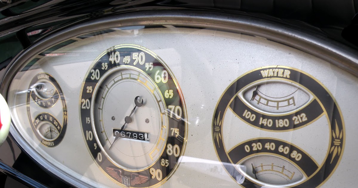 Just A Car Guy The coolest speedometer I've seen in a long time