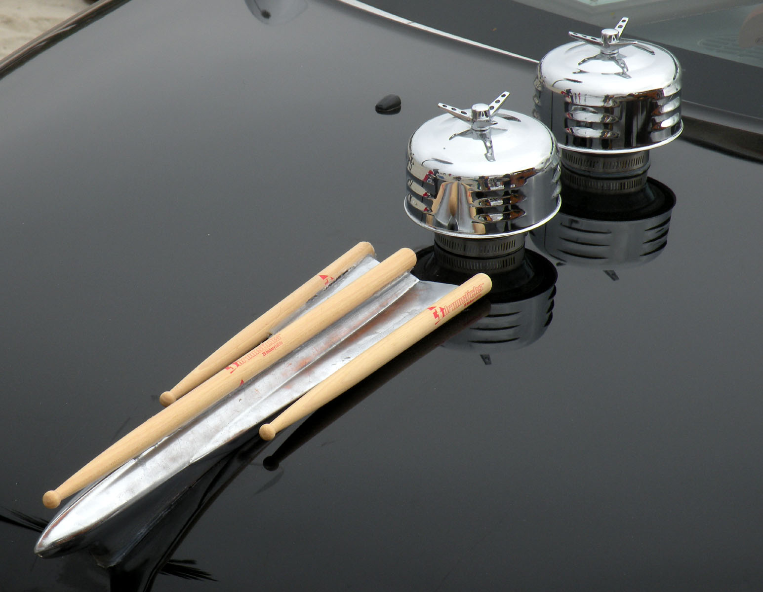 Just A Car Guy The drum kit car