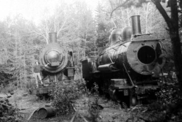 Just A Car Guy In the woods of Maine are the neglected remains of two
