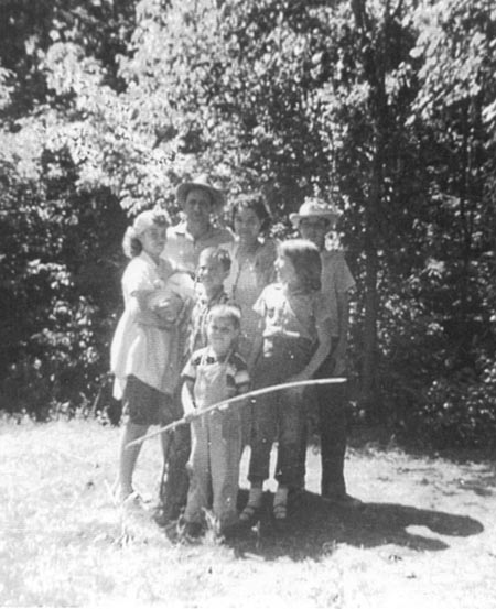 The family outing about 1954
