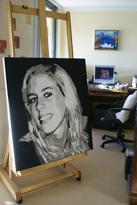 On the Easel