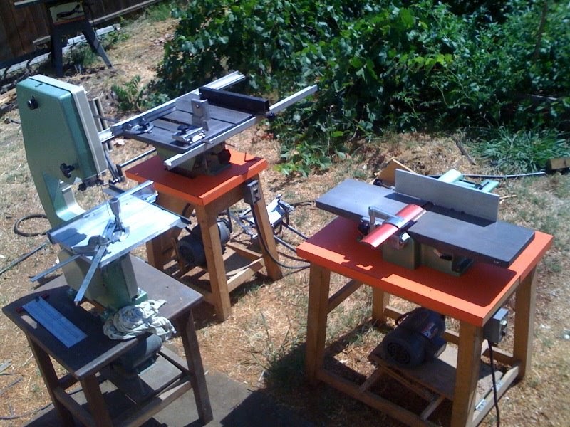 3057 Franklin INCA Jointer Table Saw and Band Saw