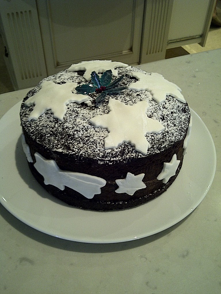 Christmas cake recipe nigella The Baking Dad: Nigellas Chocolate Fruit Christmas Cake