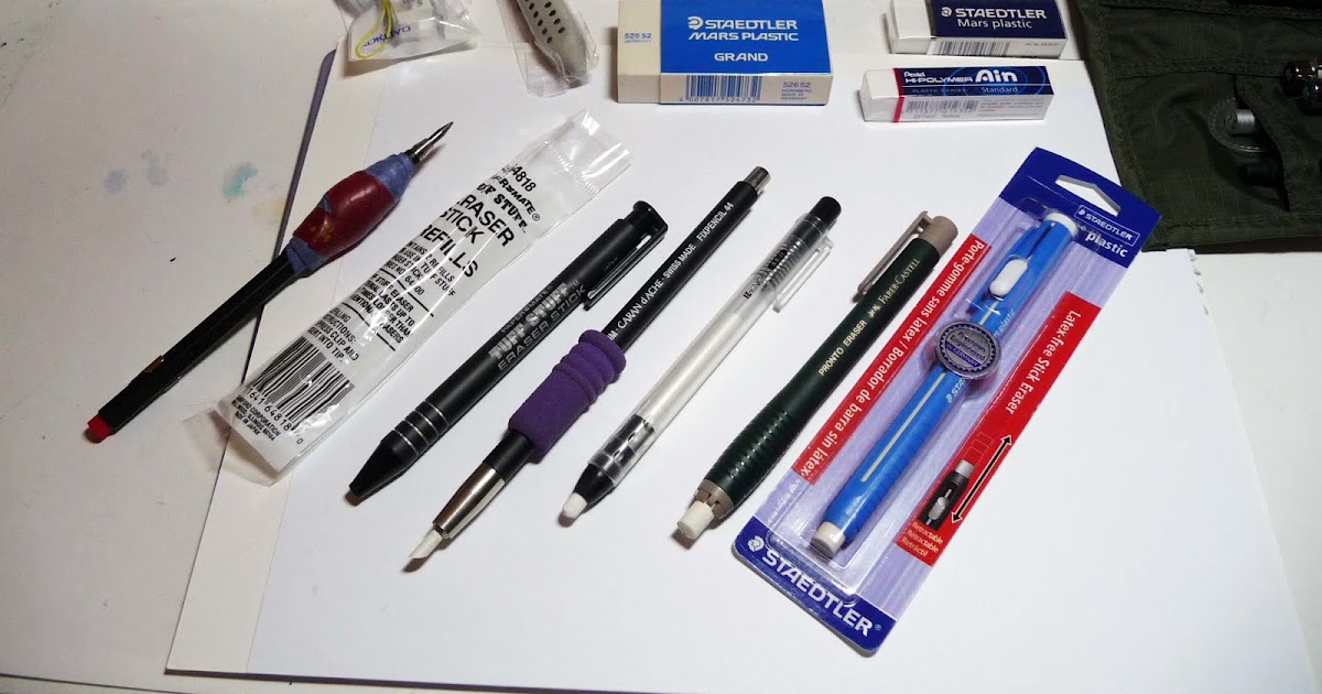 Lung Sketching Scrolls Staedtler Mars Plastic Stick Eraser Review and