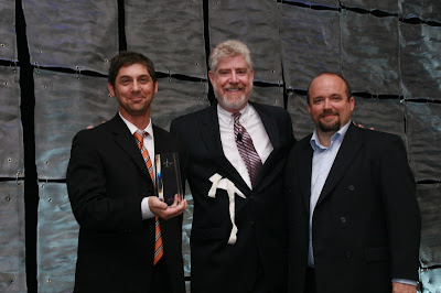 Drake Cooper's Joe Quatrone and Sean Young With Bob Garfield At The National ADDYS