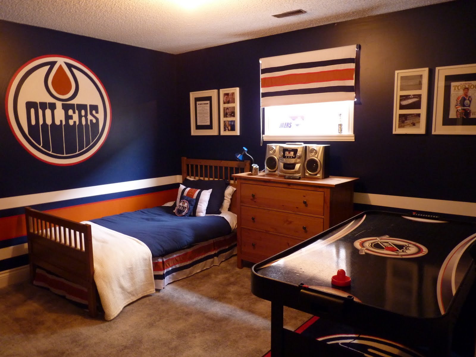 sports themed living room ideas