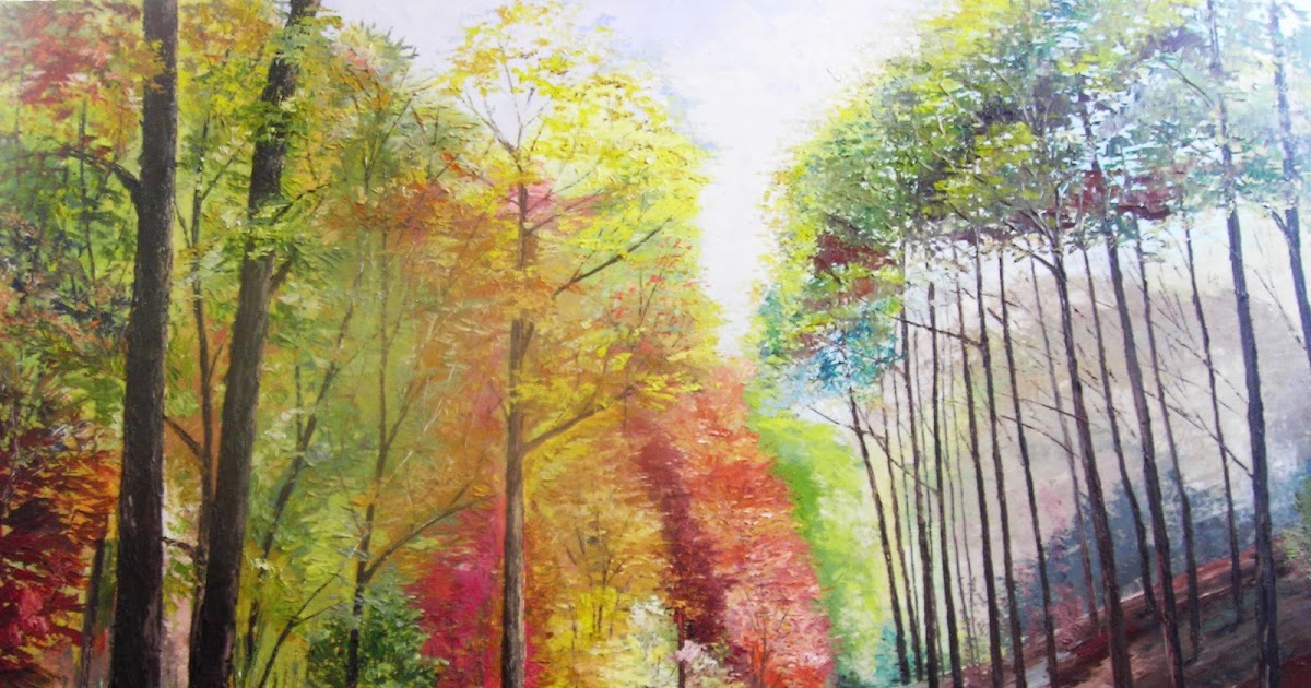 JUAN MANUEL OJEDA + PINTURAS OLEO CON ESPATULA: CAMINO COLORIDO