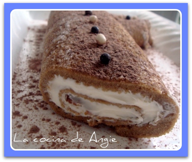 Rollo De Tiramisú
