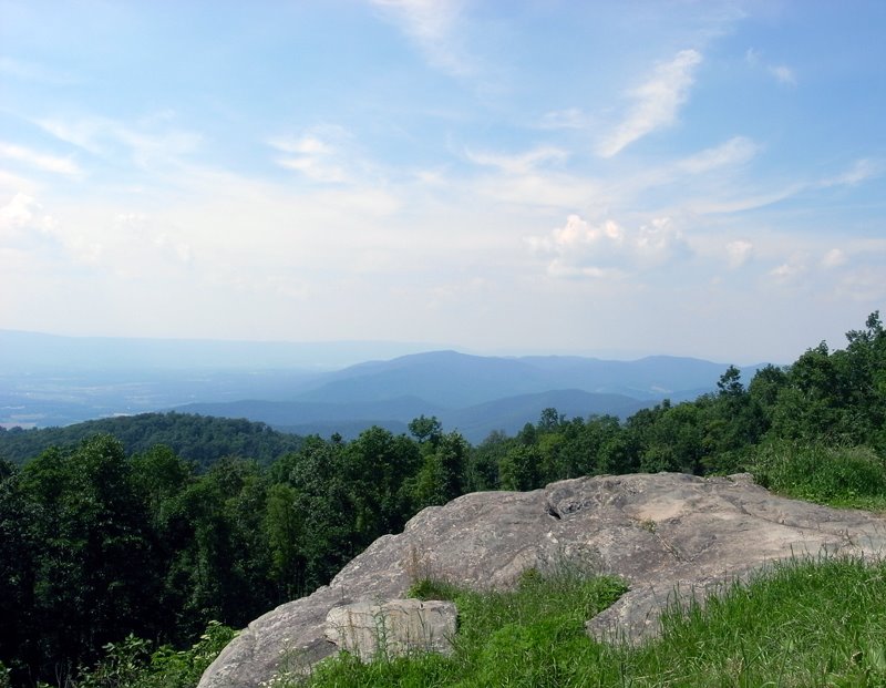 A view from the Skyline Drive.