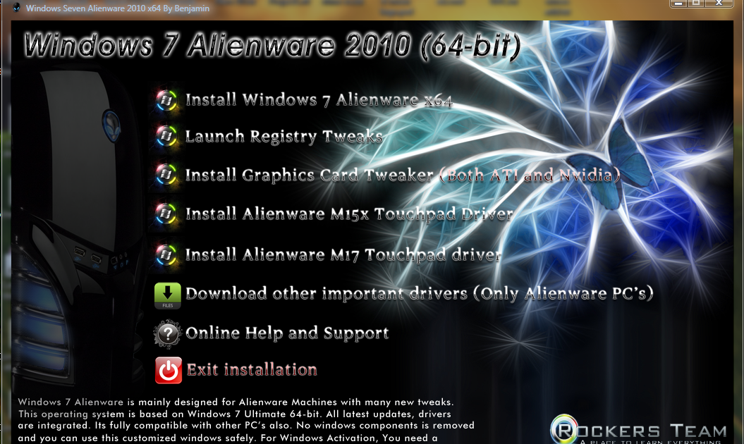 Download Windows 7 Alienware 64 Bit Edition Ita Torrent