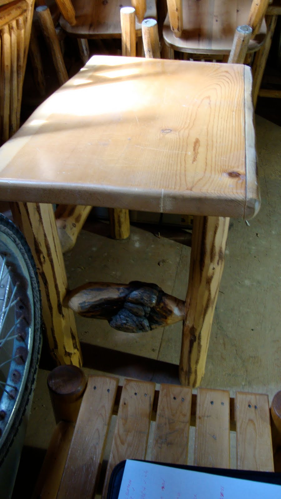 Log Furniture For Sale Log Desk 300