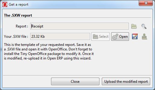 How to edit Openerp POS