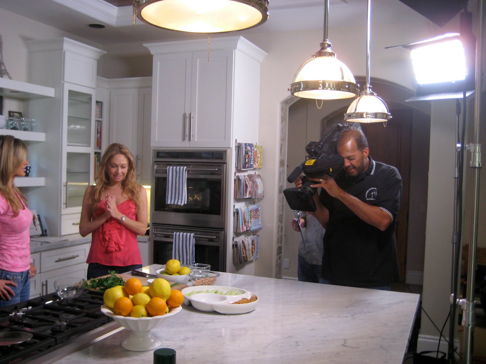 The Healthy Boy Lights, Camera, Cook! TV Guide Shoot