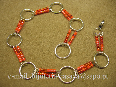pulseira com missangas