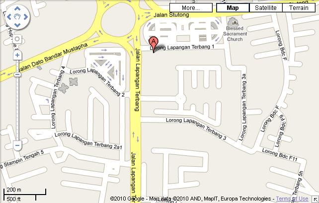 Kuching Airport Map