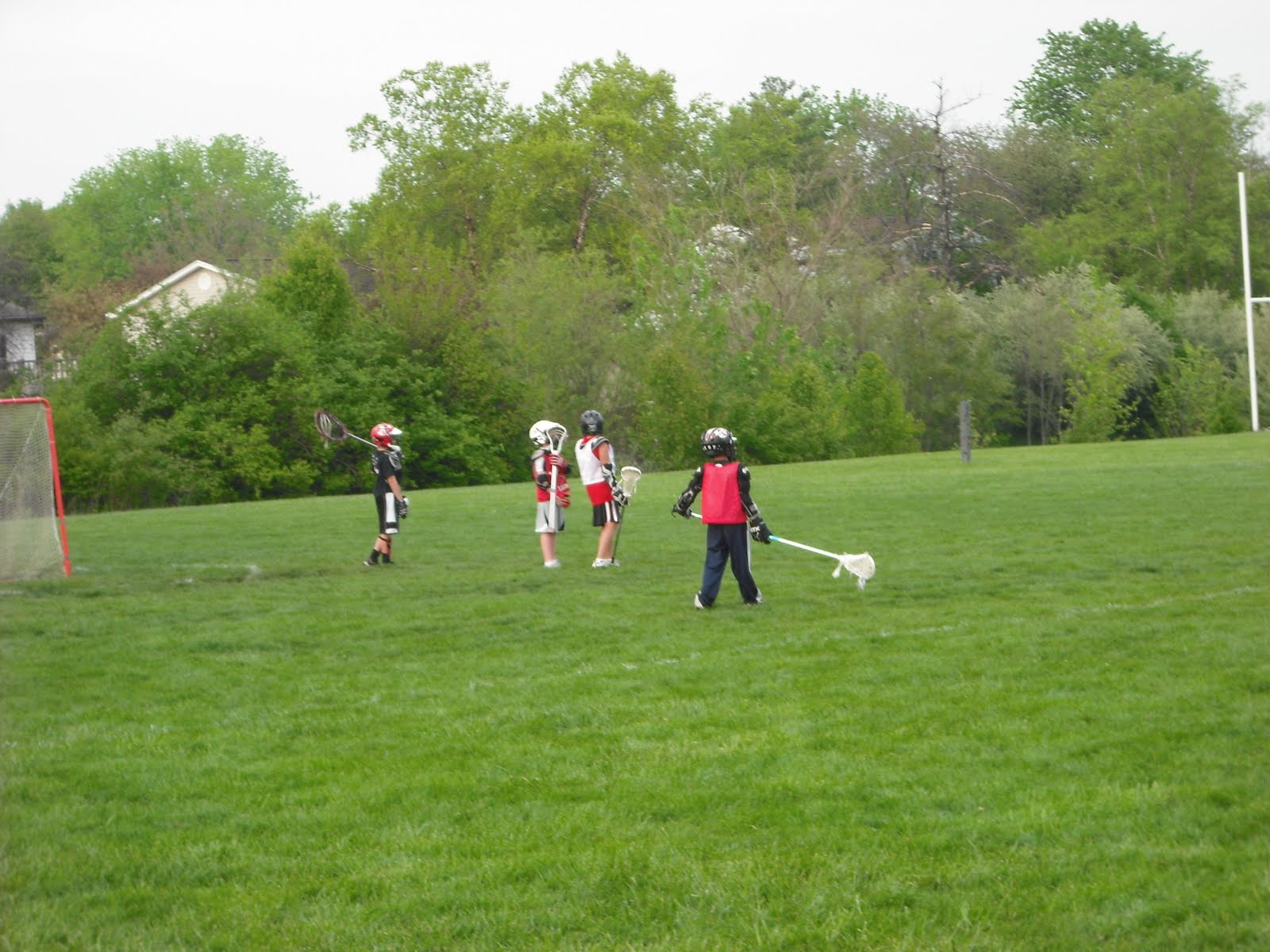 Burton Boyz and more Lax practice with new long pole