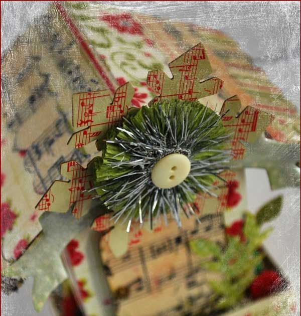 Scrapbook Territory: A Very Vintage [paper] Gingerbread House - May