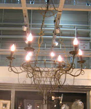 Wire Garden Chandelier