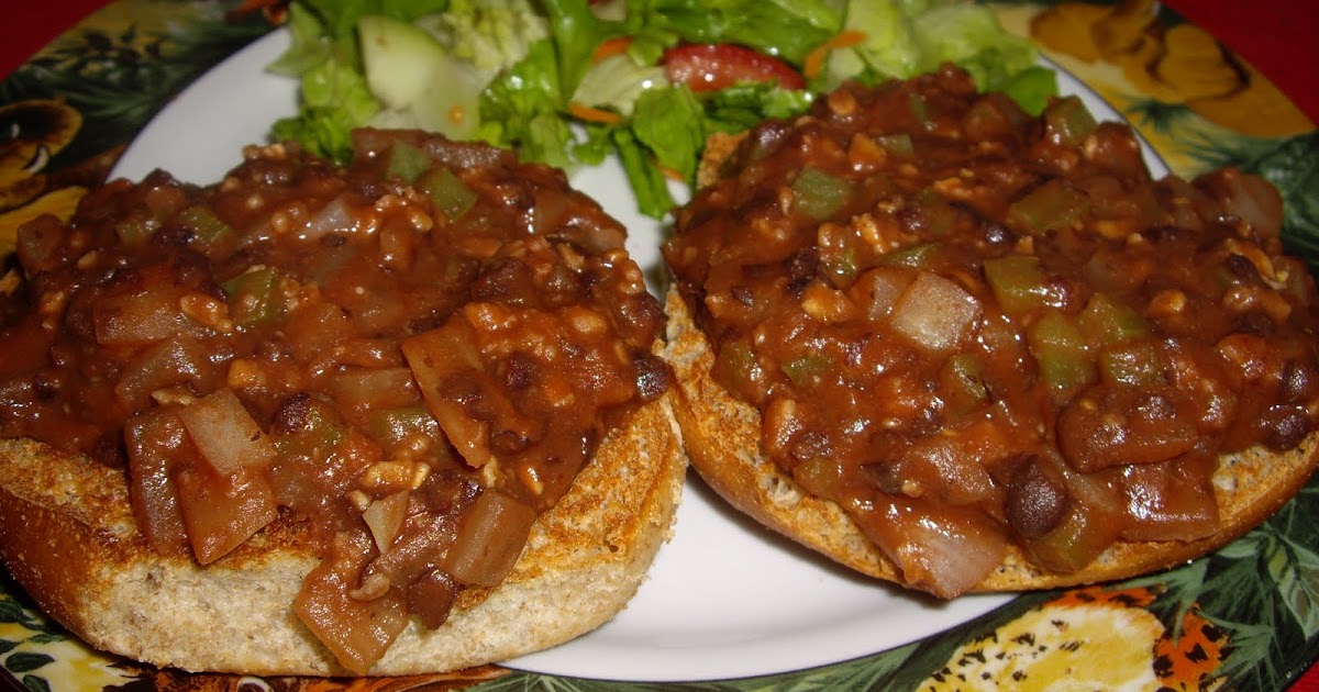 Hungry Vegan Black Bean Sloppy Joes