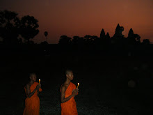Sunrise at Angkor Wat...