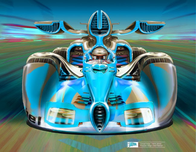 production illustration & concept design SPEED RACER THE MOVIE