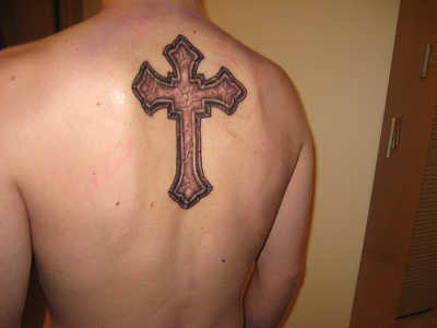 cross tattoos for guys. cross tattoos for men.