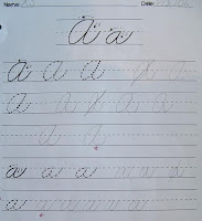 Higher Up and Further In: Teaching Cursive