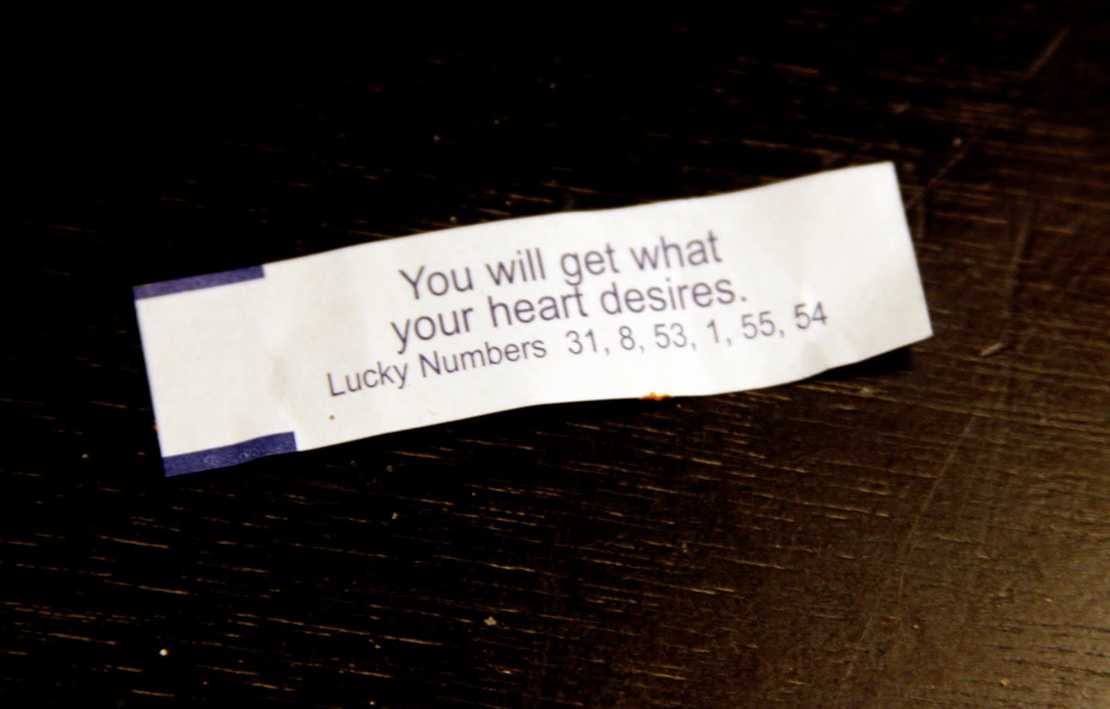 Dear Stevie... Good fortune?