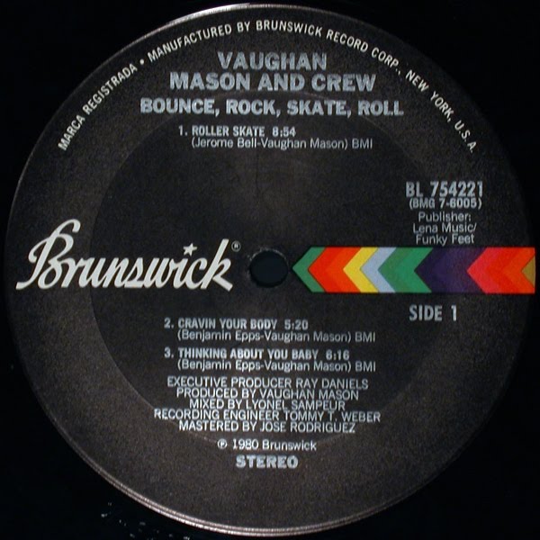 Vaughan Mason & Crew* Vaughan Mason And Crew - Roller Skate / Bounce, Rock, Skate, Roll (Part 1) Vaughan Mason & Crew* Vaughan Mason And Crew - Roller Skate / Bounce, Rock, Skate, Roll (Part 1)