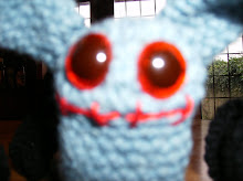 The crochet monster bunny