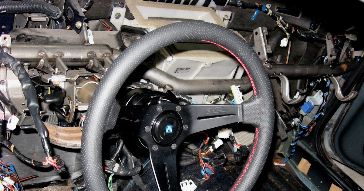 Nissan 240sx Build Nardi Steering Wheel / NRG Hub / QuickRelease Install