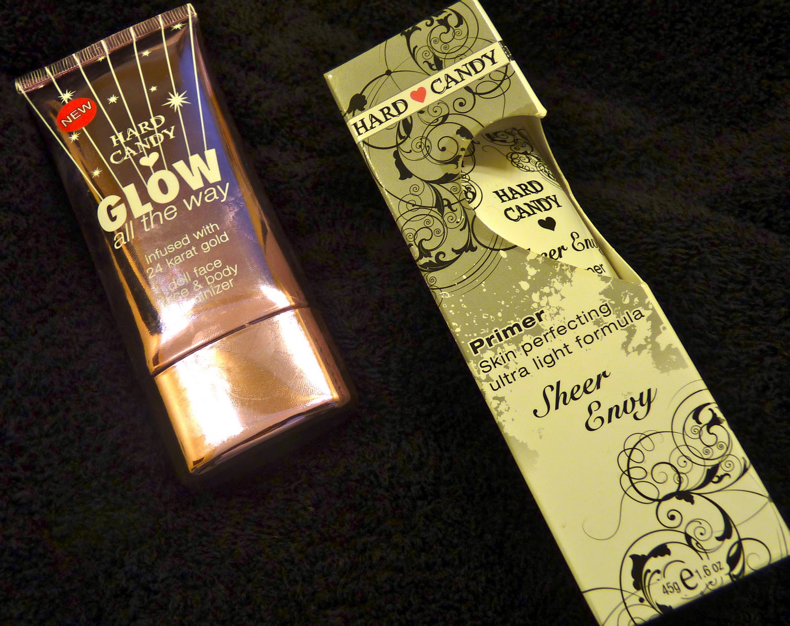 Hoozey's Blog Hard Candy Glow All The Way and Sheer Envy Primer