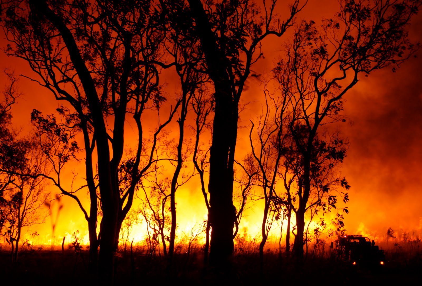 Mya Clicks 830 PM Bush Fire and Backburning Meet in Far North