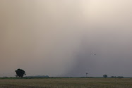 OVNI en tormenta de arena