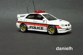 matchbox subaru police