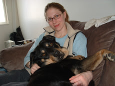 Me and one of My Dogs. Vader.