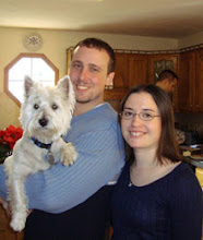 Me with my wife and dog
