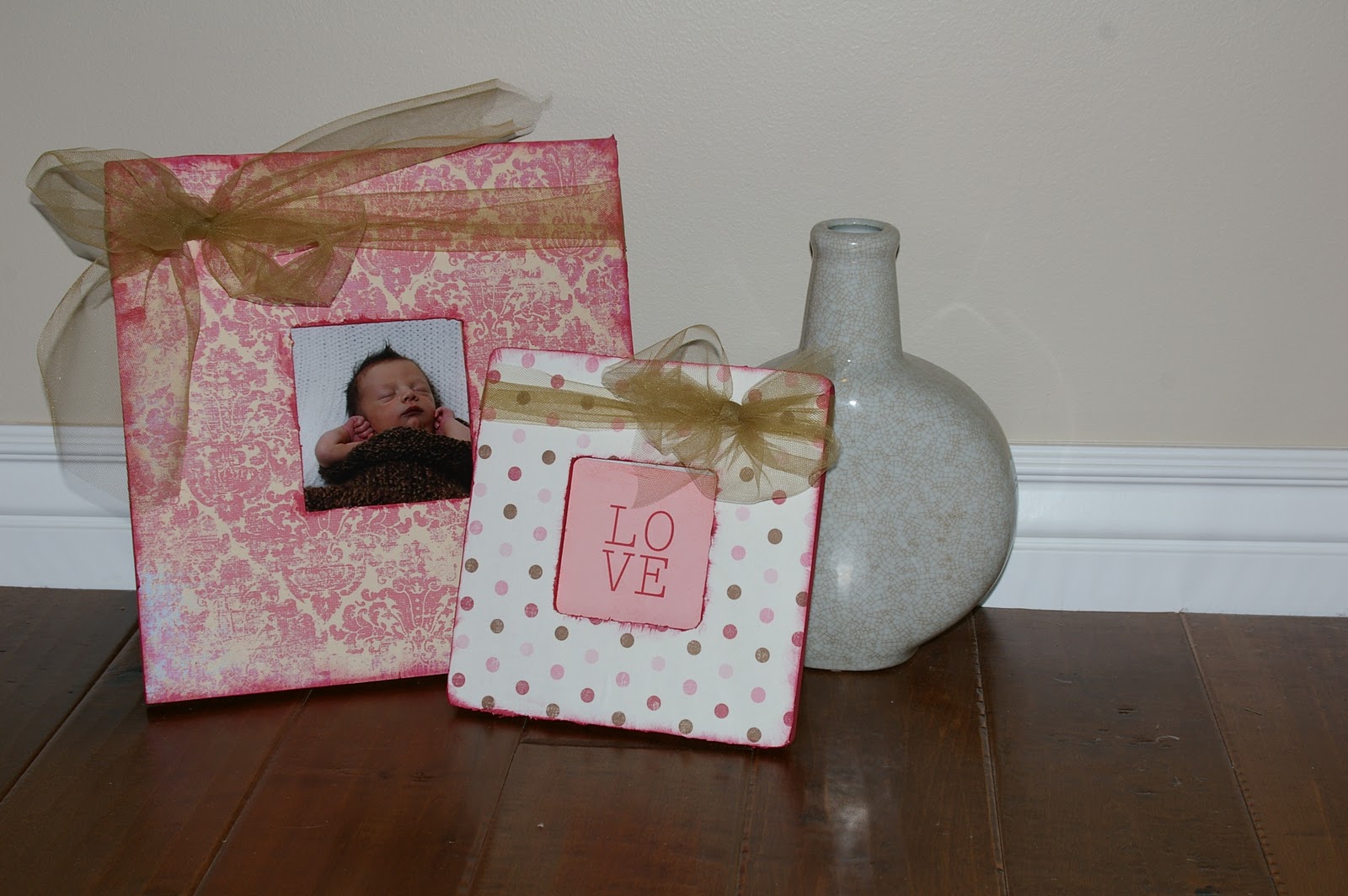 Bridgey Widgey mod podge frames