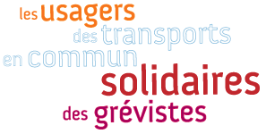 Les usagers des transports en communs solidaires avec les grevistes