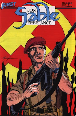cover of Jon Sable Freelance #31 from First Comics